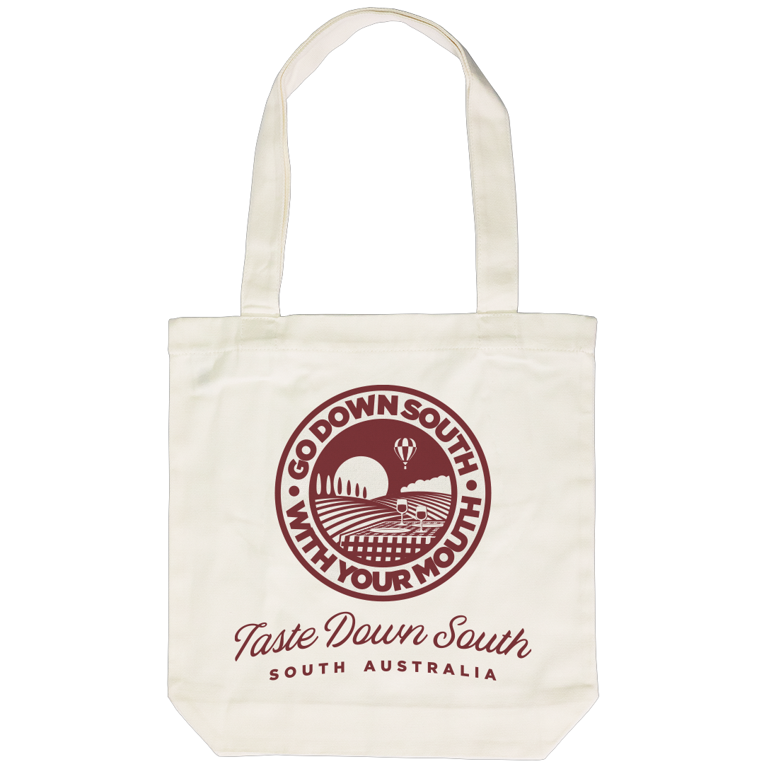 Badge Tote Bag White