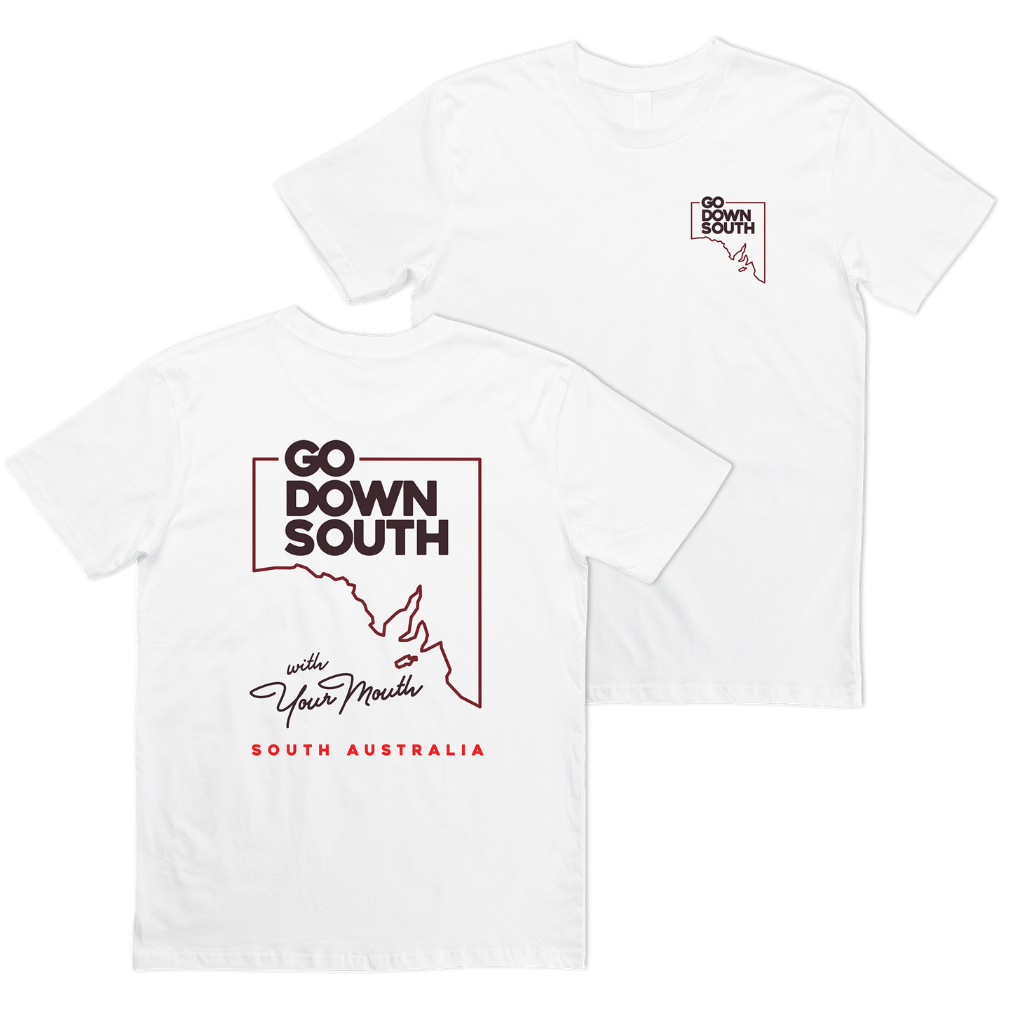 The State Tee White