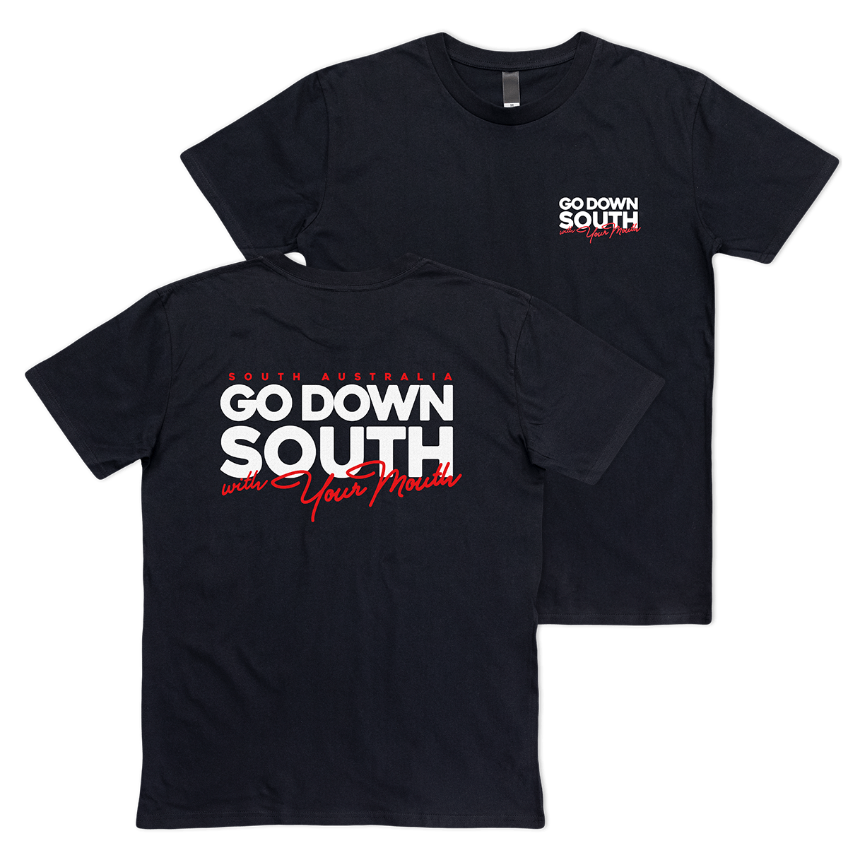 Go Down South Tee Black